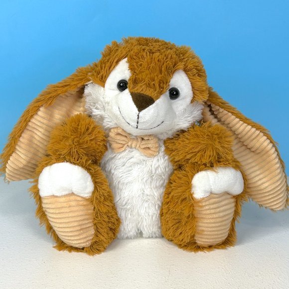 Yangzhou Adorable Brown Bunny Rabbit Lovey 10"‎ Plush Stuffed Animal Toy - Picture 1 of 6